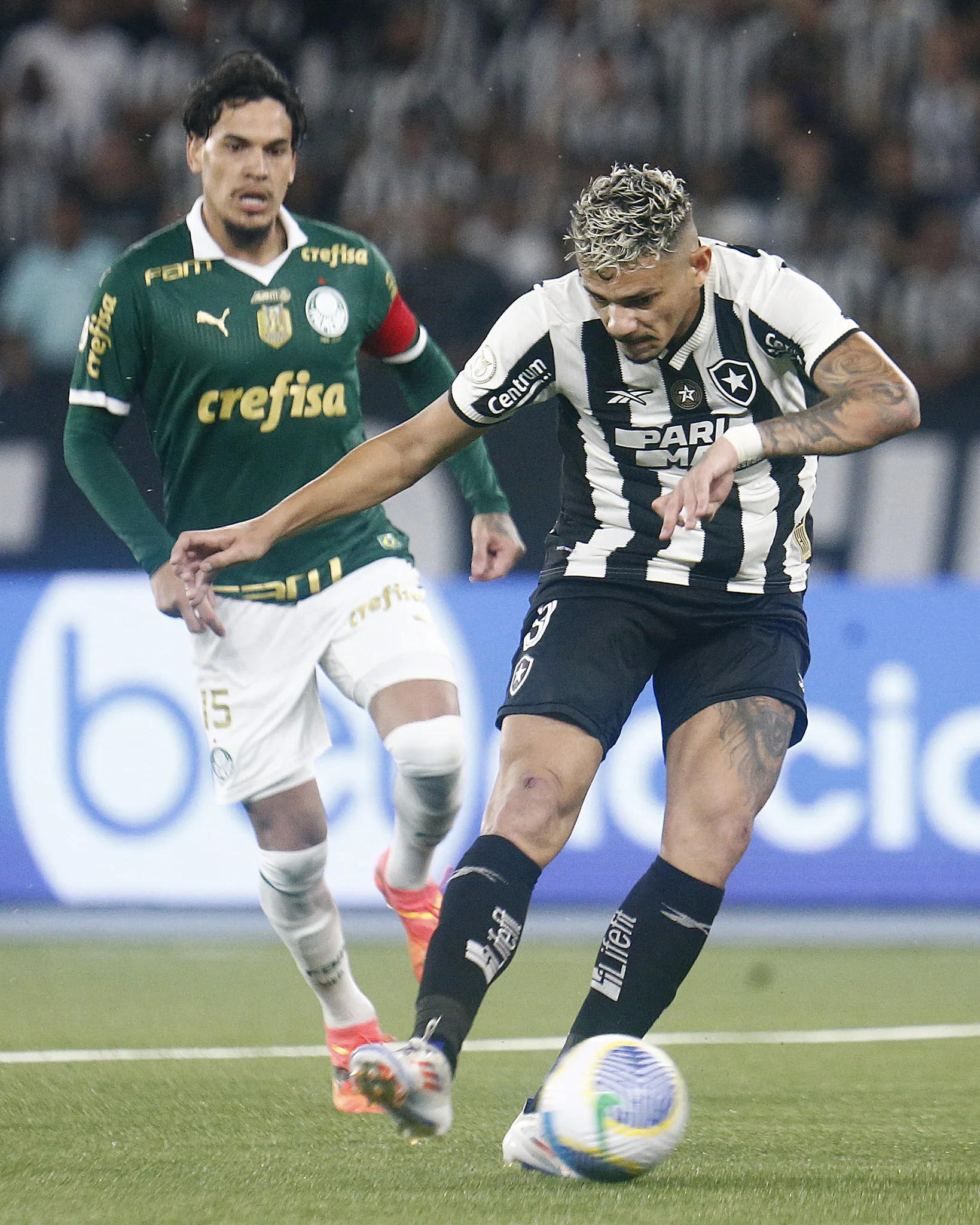 Tiquinho foi o autor do gol da vitória. Foto: Vítor Silva/Botafogo