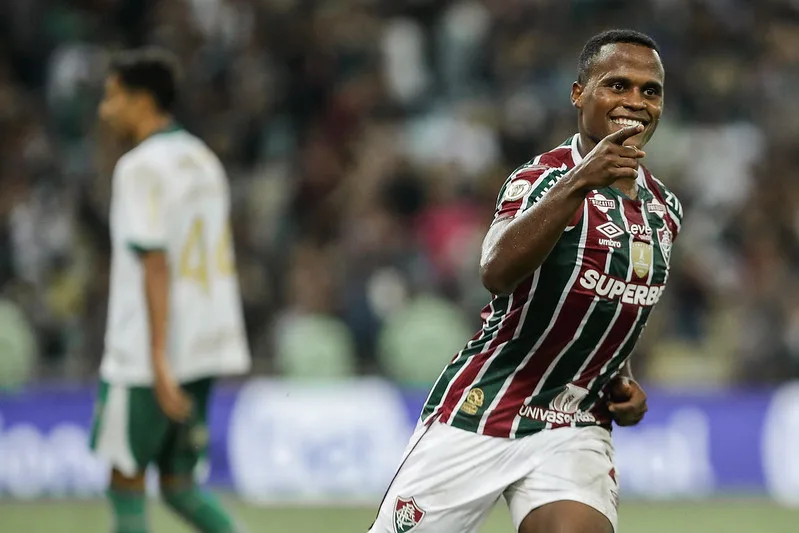 O Flu detonou o Palmeiras. FOTO: LUCAS MERÇON / FLUMINENSE F.C.