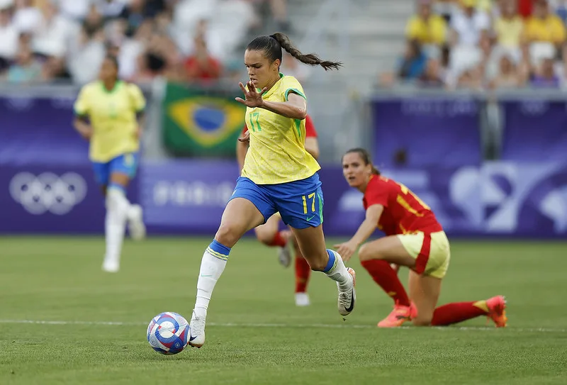 O Brasil está classificado para as oitavas de final do futebol feminino nas Olimpíadas de Paris-2024.