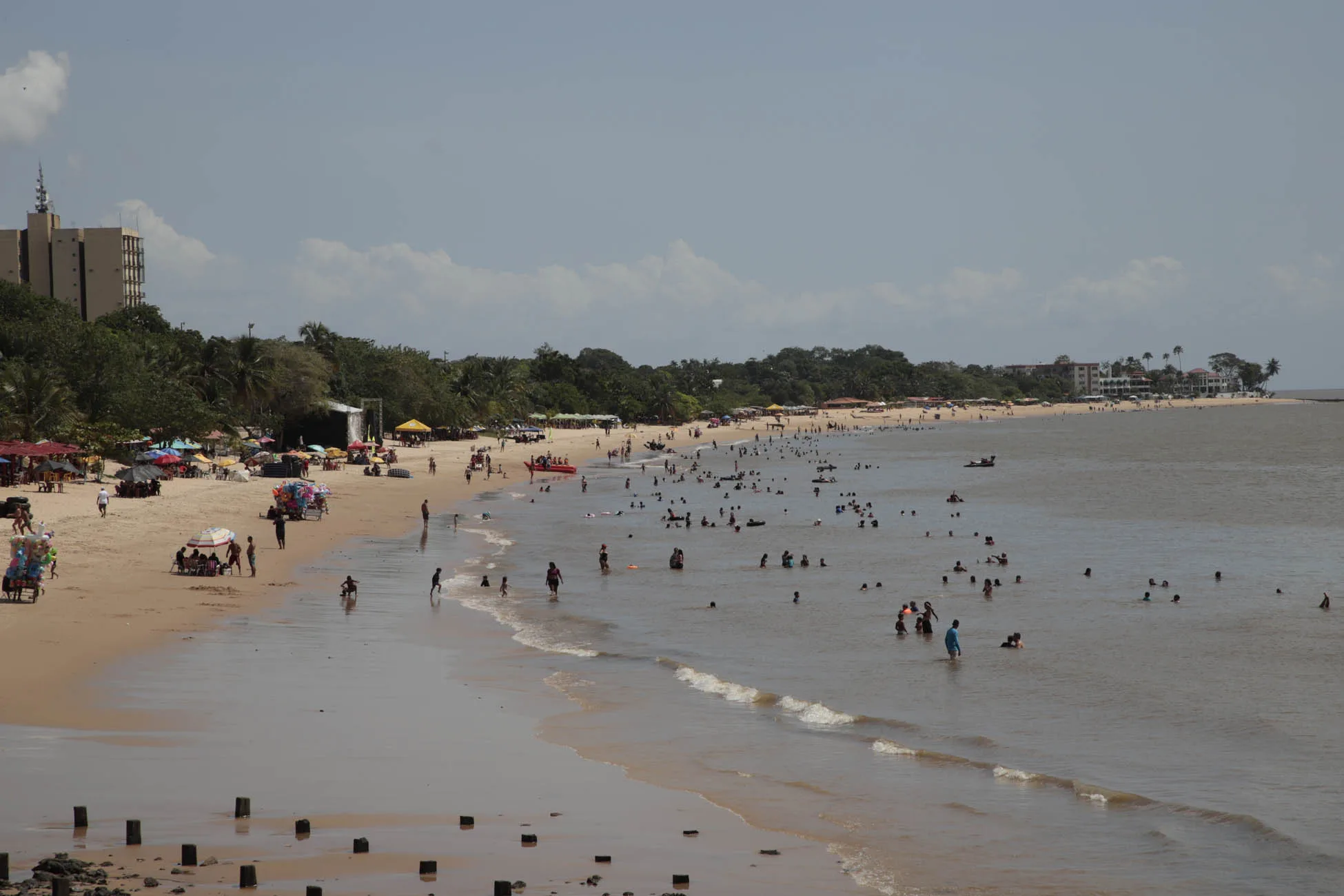 Mosqueiro é um dos locais mais procurados na vrrada do ano .Foto: Mauro Ângelo/ Diário do Pará.