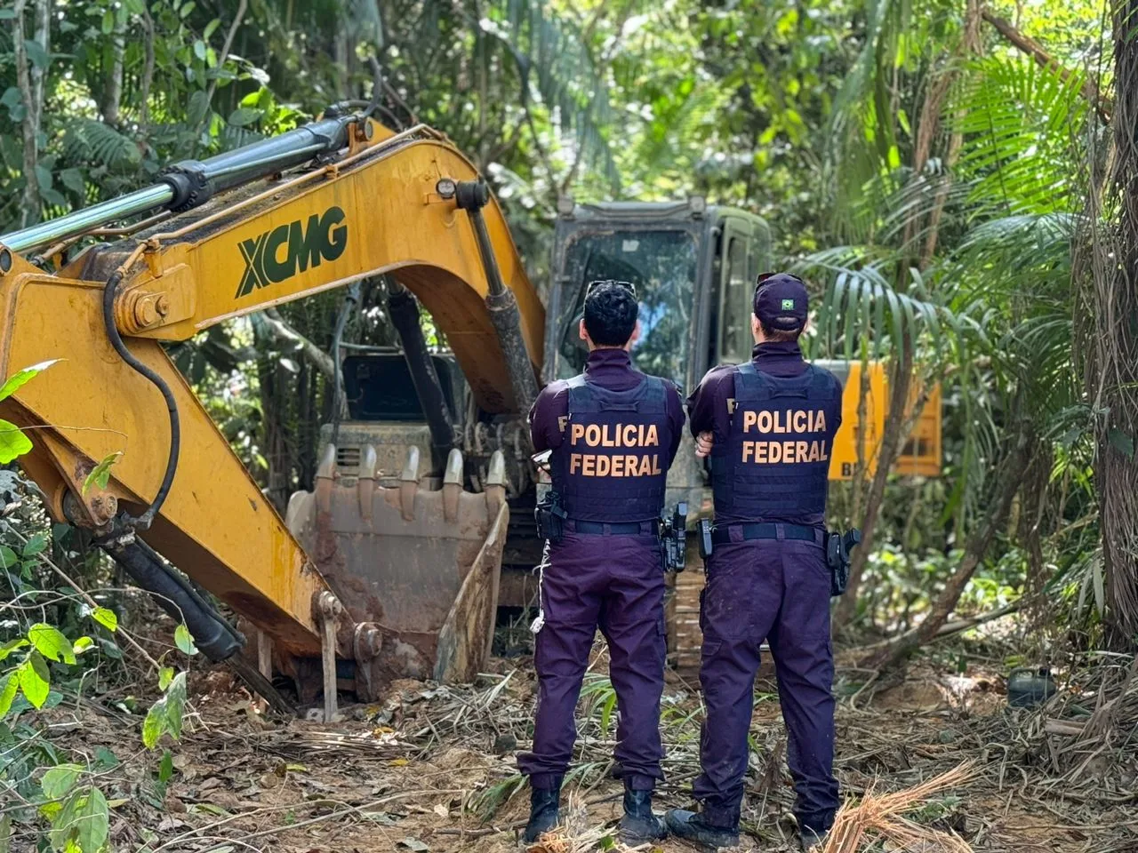 A Polícia Federal cumpriu, nesta sexta-feira (12/07), três mandados de busca e apreensão na segunda fase da Operação Novo Eldorado, no município de Curionópolis