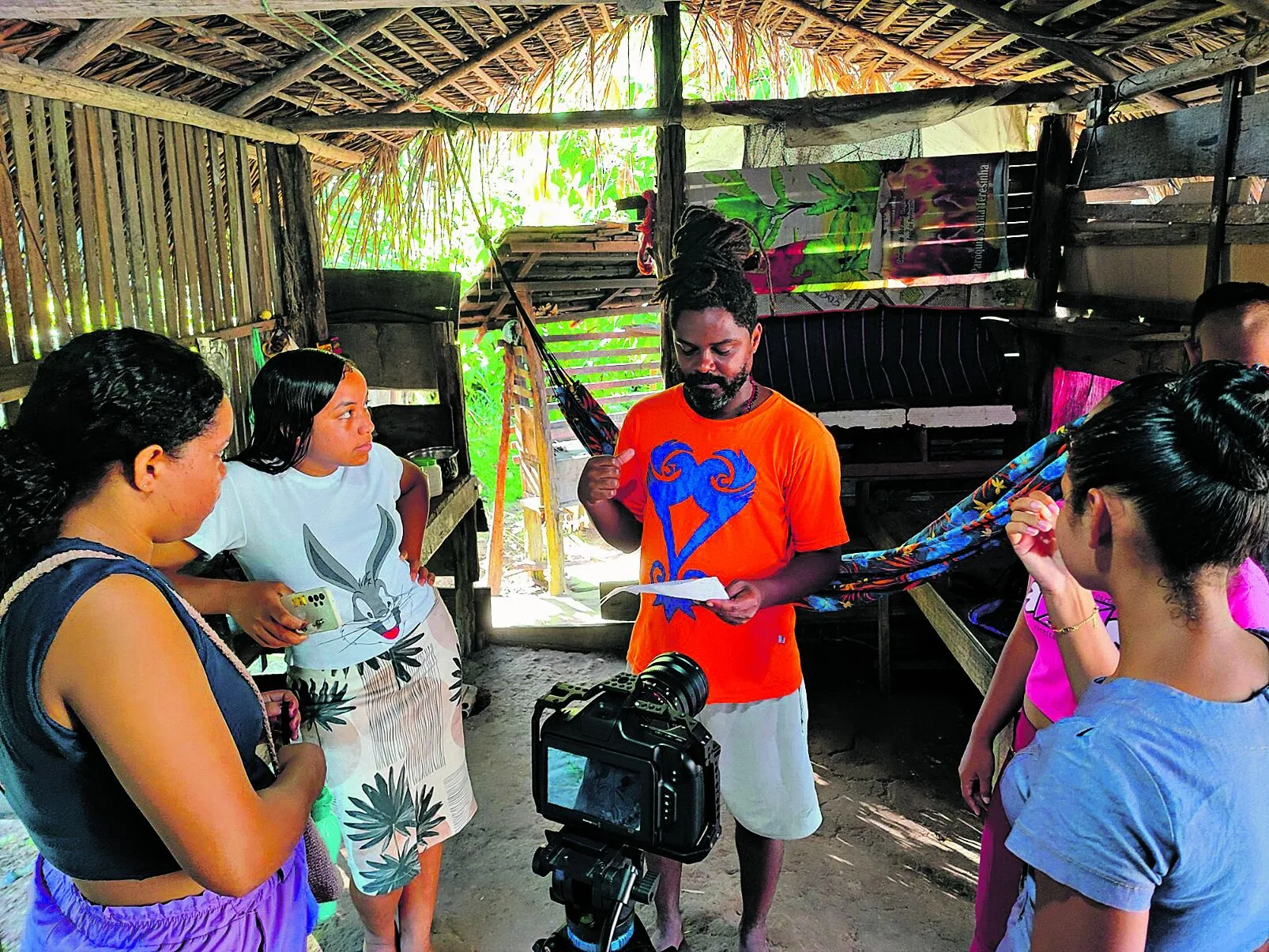 Filme gravado por comunidade já visitada pelo projeto acaba entrando na lista de exibições em outros quilombos FOTO: DIVULGAÇÃO