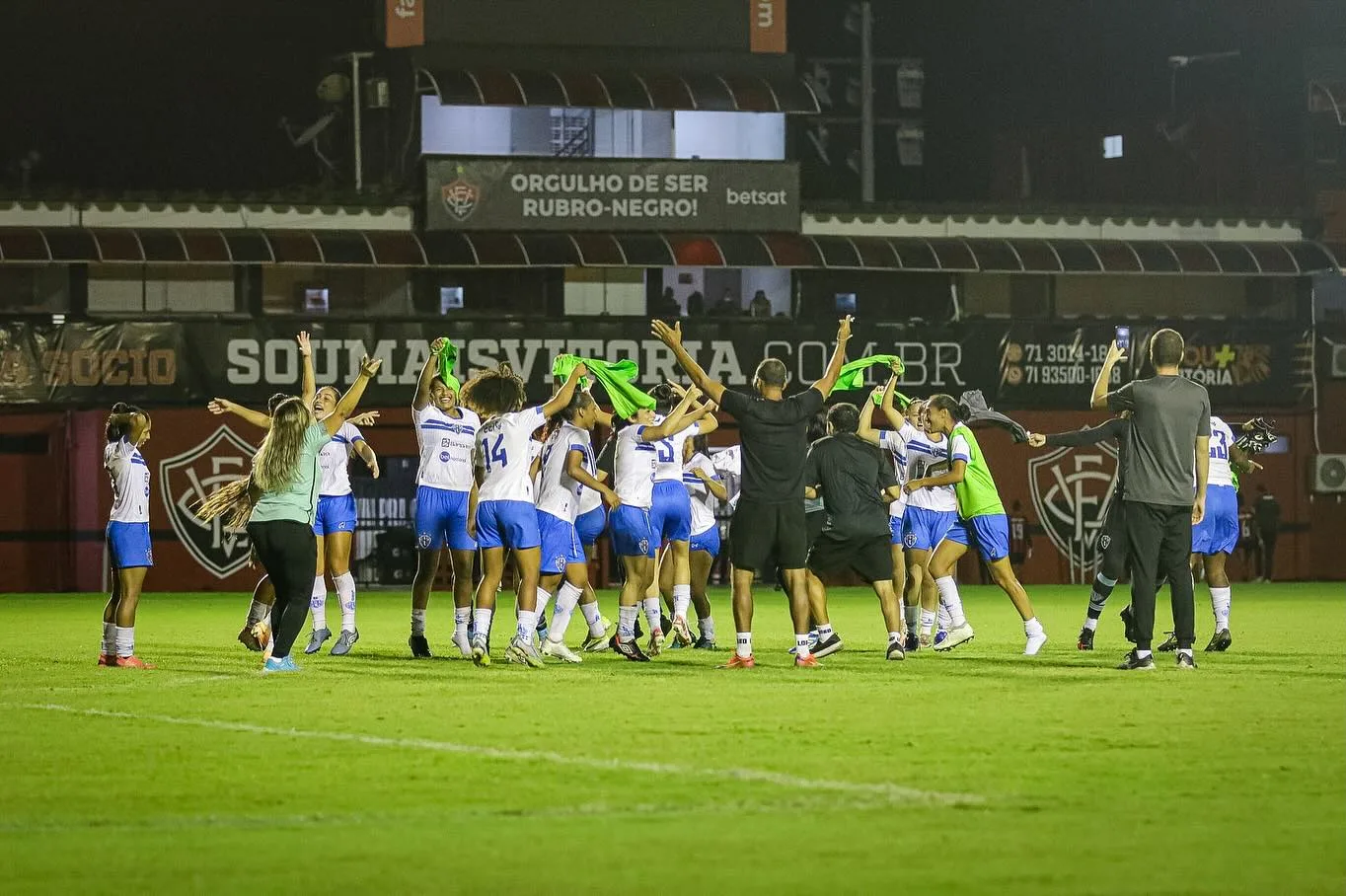 O time bicolor bateu o Vitória-BA, nos pênaltis, por 3 a 1, e garantiu a sua vaga na decisão da competição. A briga pelo título nacional será contra o Vasco da Gama-RJ.