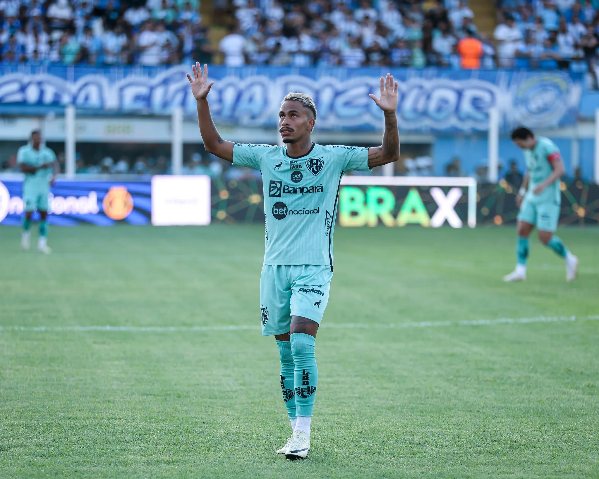 Além de ter deixado a melhor das impressões na partida de estreia contra o Ceará-CE, Paulinho Boia assegurou a vitória do Papão sobre a Ponte Preta