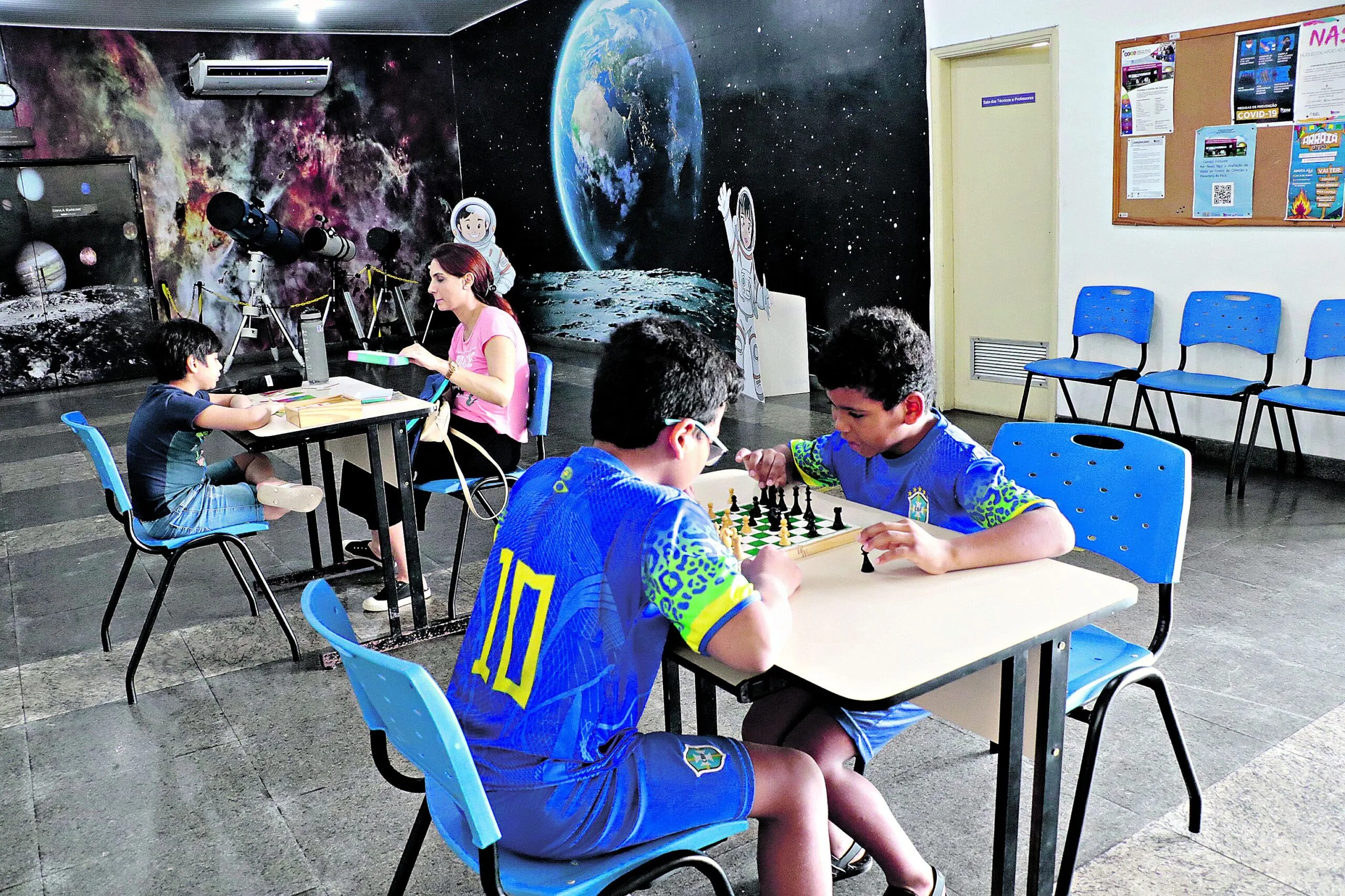 Belém,Pará, Brasil, Caderno cidade-  Curso de férias programada pra todo mes de Julio.
01/07/2024
Foto celso Rodrigues/ Diário do Pará.