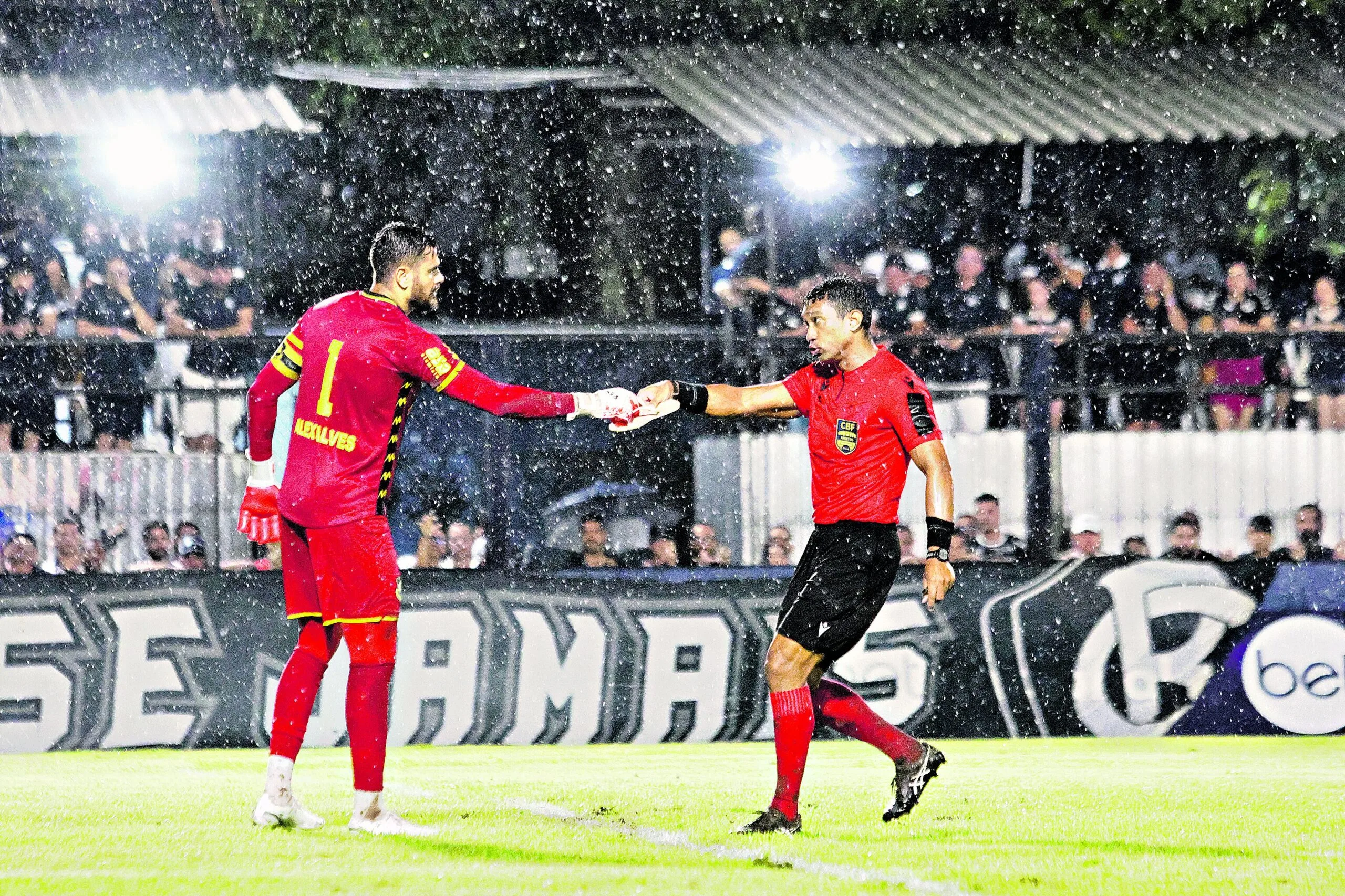 Incidentes no jogo contra o São Bernardo serão avaliados amanhã. Foto: Mauro Ângelo/ Diário do Pará.