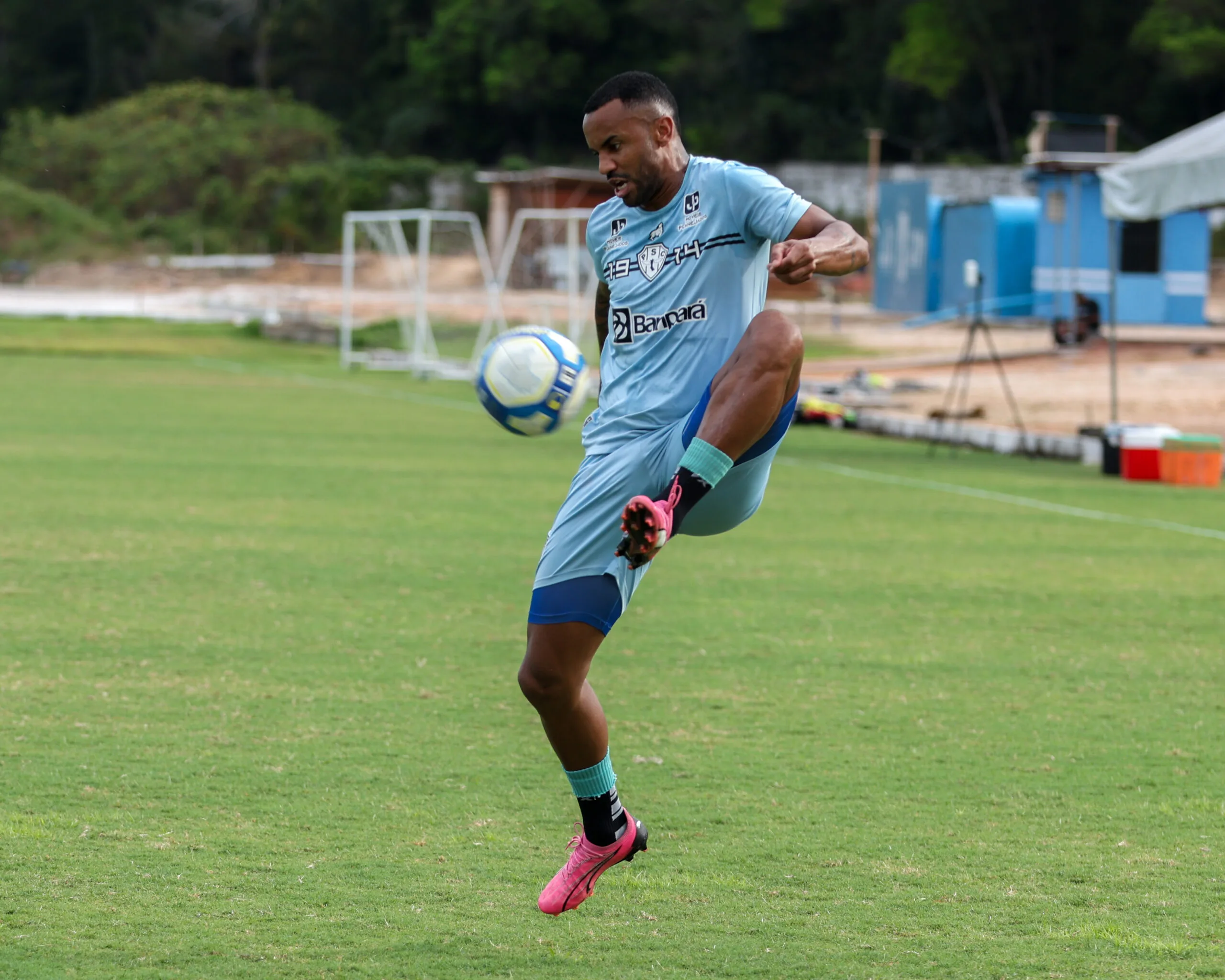 Keffel ainda não está 100% fisicamente para entrar em campo - Foto: Jorge Luis Totti-PSC