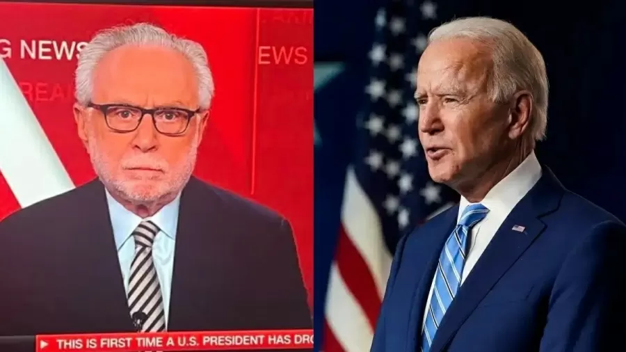 Wolf Blitzer, 76, âncora da CNN, virou assunto neste domingo (21) após entrar ao vivo, bêbado, para cobrir a desistência de Joe Biden,