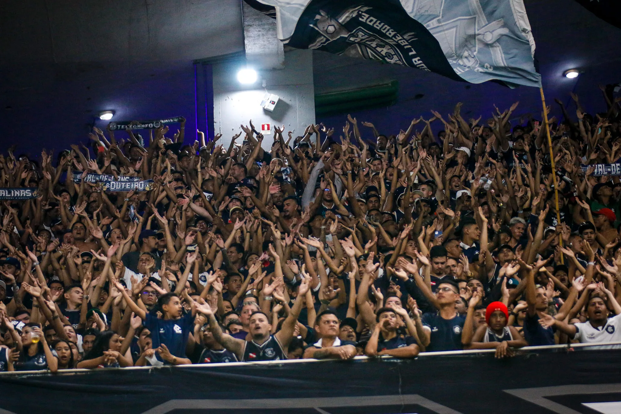 O Remo aposta na torcida para virar o jogo. Foto: Rodolfo Valle/Remo