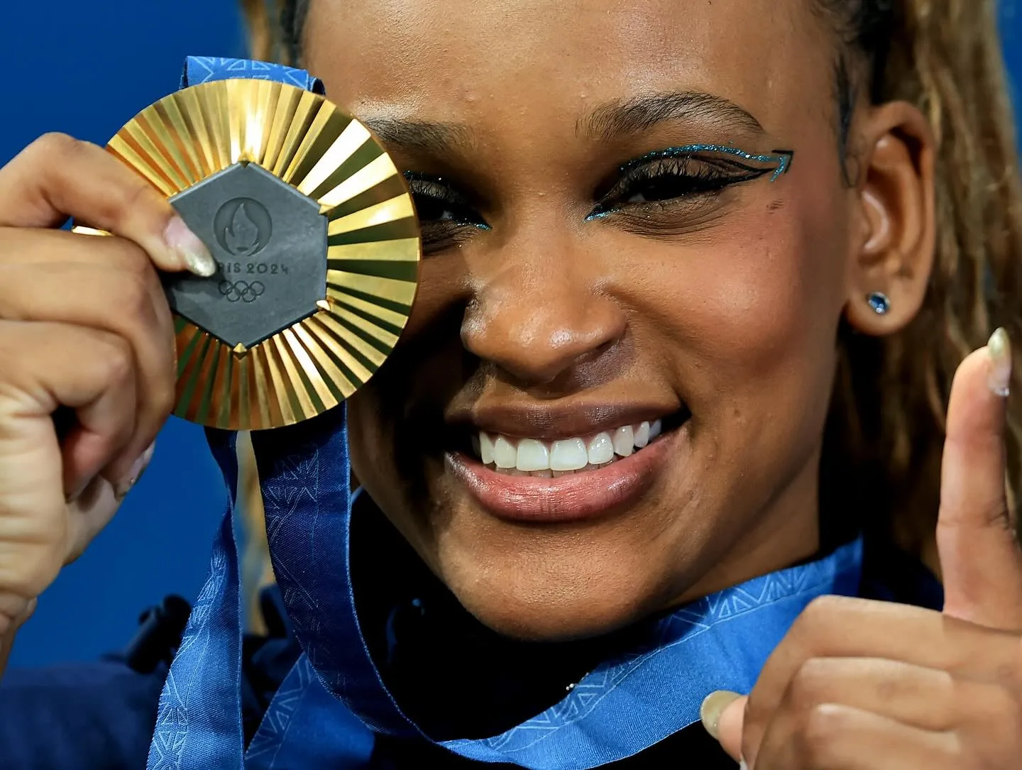 Rebeca Andrade é a maior medalhista do Brasil. Ricardo Bufolin/CBG