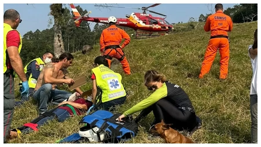 Imagem: Divulgação/CBMSC 