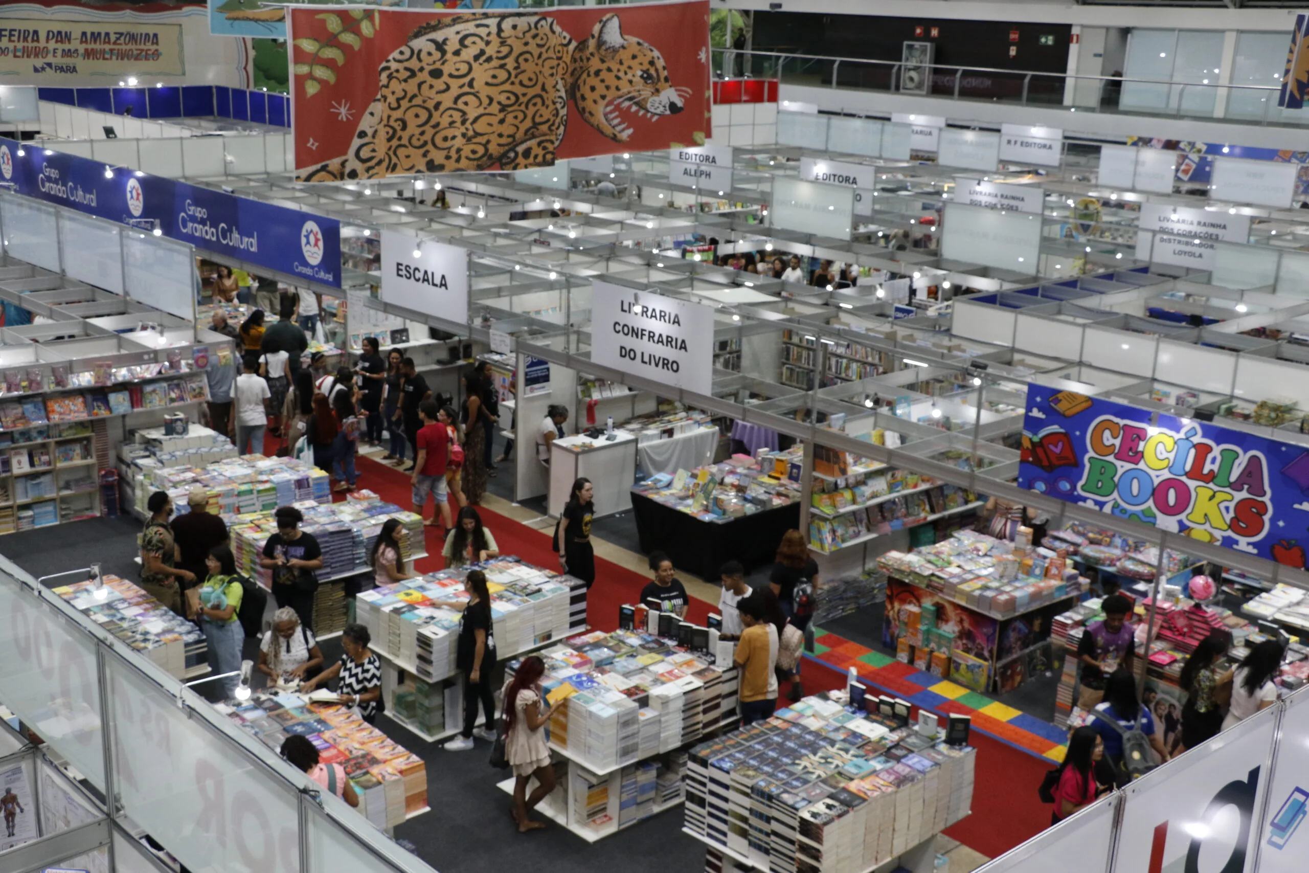 A maior feira literária do Norte vai de 17 a 25 de agosto, no Hangar Centro de Convenções, com entrada franca