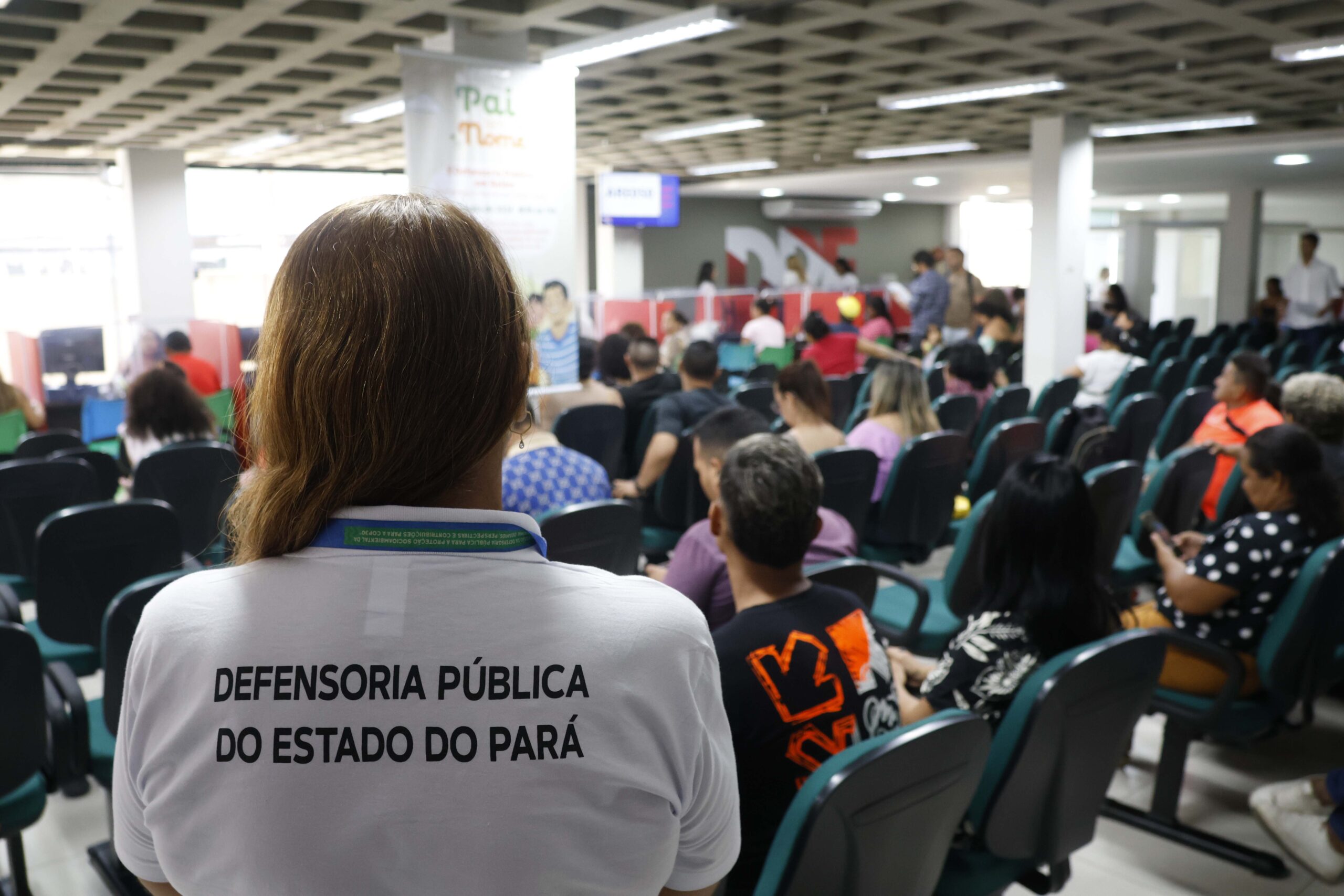 A Defensoria Pública do Pará realizou neste sábado (17), o mutirão de reconhecimento de paternidade com a terceira edição do 