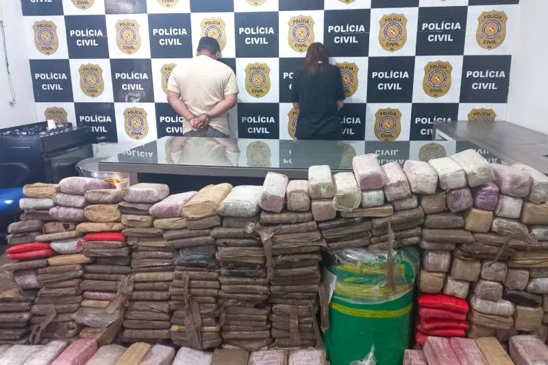 Casal detido por tráfico de drogas com 500 kg de entorpecentes em Santarém