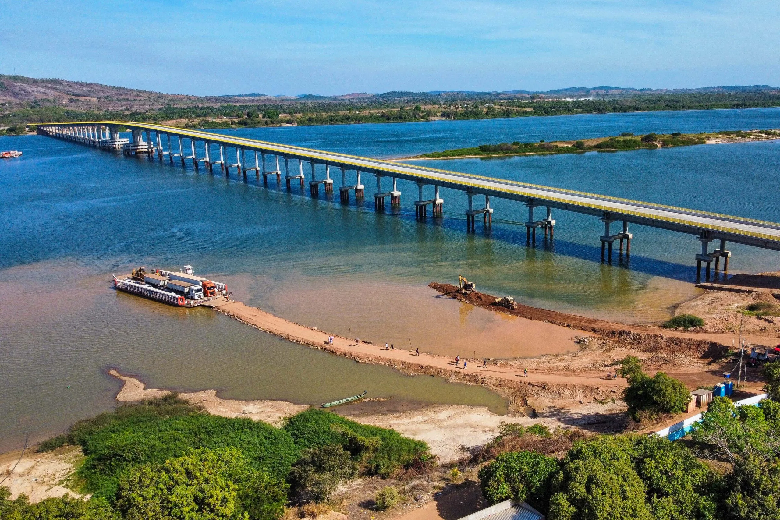  Investimento federal na infraestrutura de transporte, em parceria com o Governo do Pará, vai interligar os municípios de São Geraldo do Araguaia e Xambioá

REPRODUÇÃO: Agência Pará / Editoria de Fotografia
