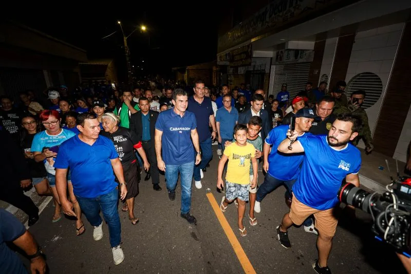 Estado pavimenta 11 ruas no bairro da Cabanagem, em Belém