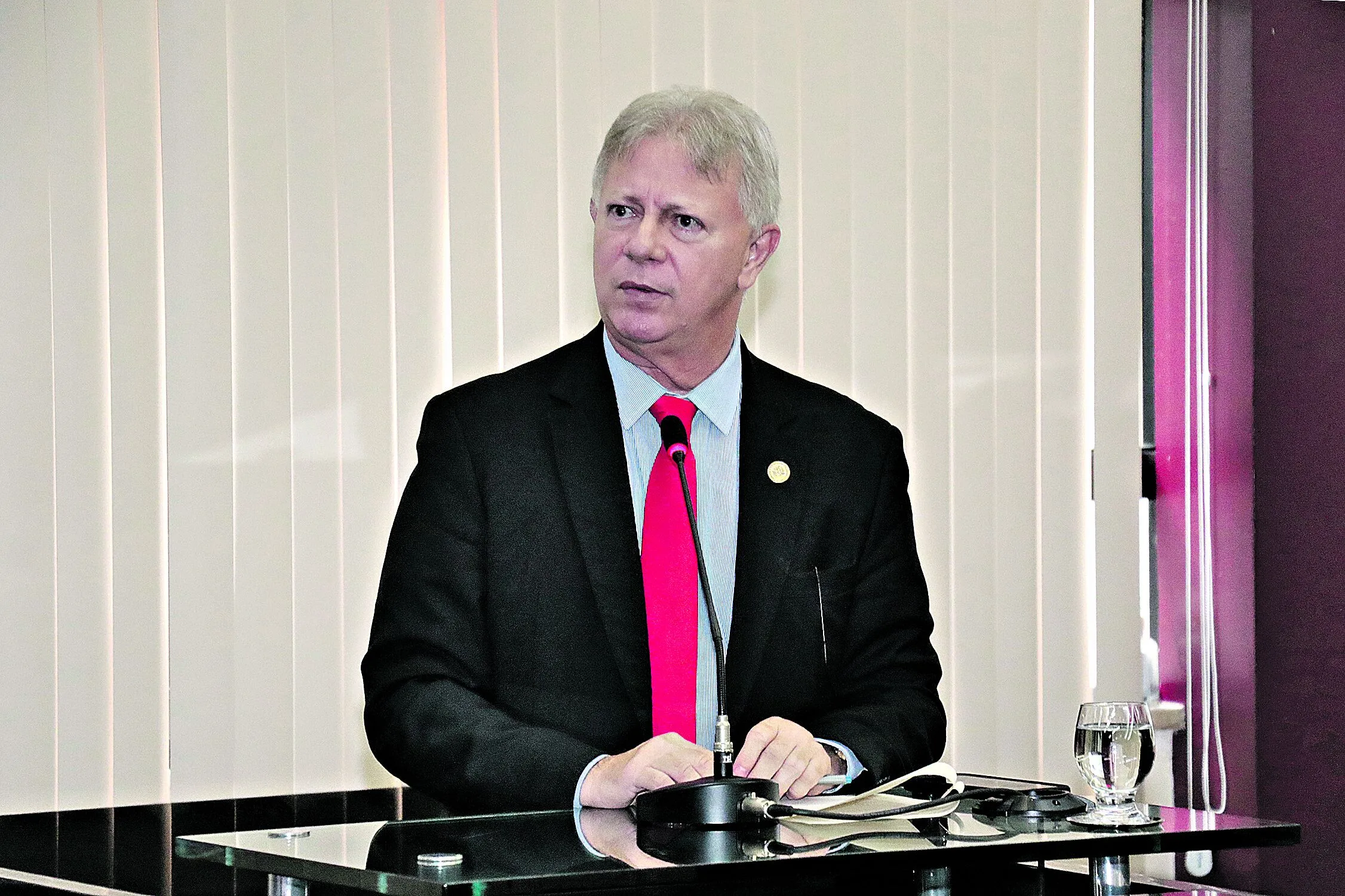 Na abertura do evento, o presidente do TRE-PA, desembargador Leonam Gondim da Cruz Júnior, destacou que a disseminação de informações falsas não é um fenômeno novo Foto Celso Rodrigues/Diário do Pará.