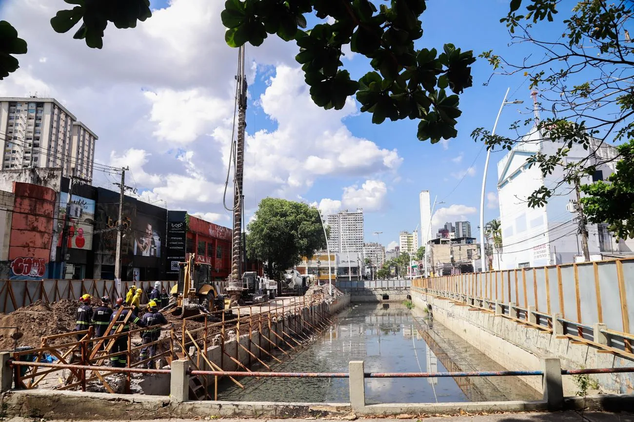 A obra integra as ações estruturantes que preparam a capital paraense para a COP 30, que será realizada em novembro de 2025